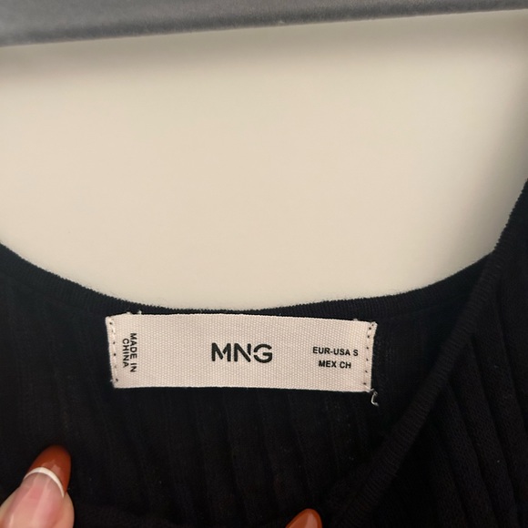 Mango Ribbed Crop Top - Picture 7 of 7